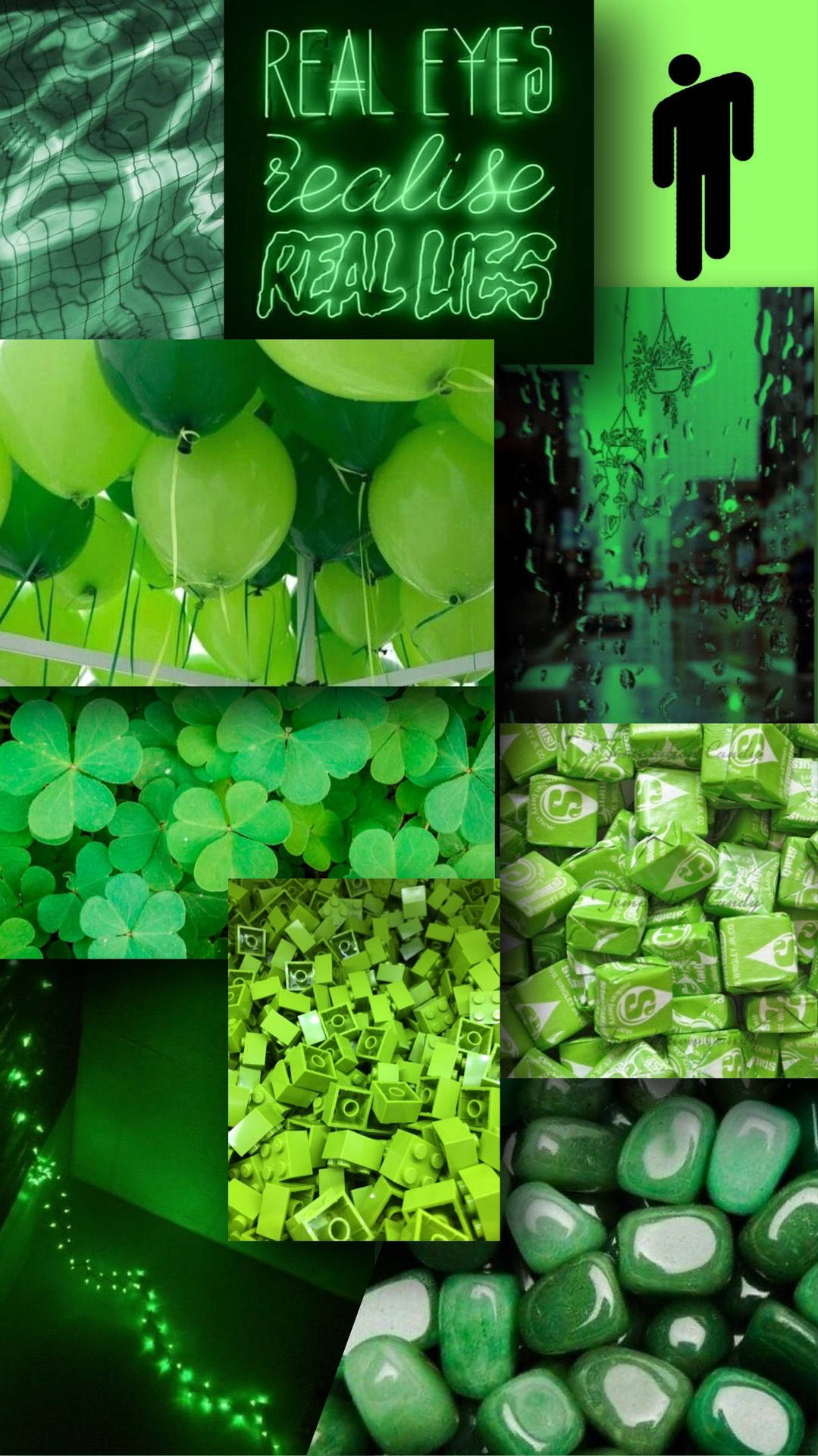 Bright Green Aesthetic Tumblr Wallpaper