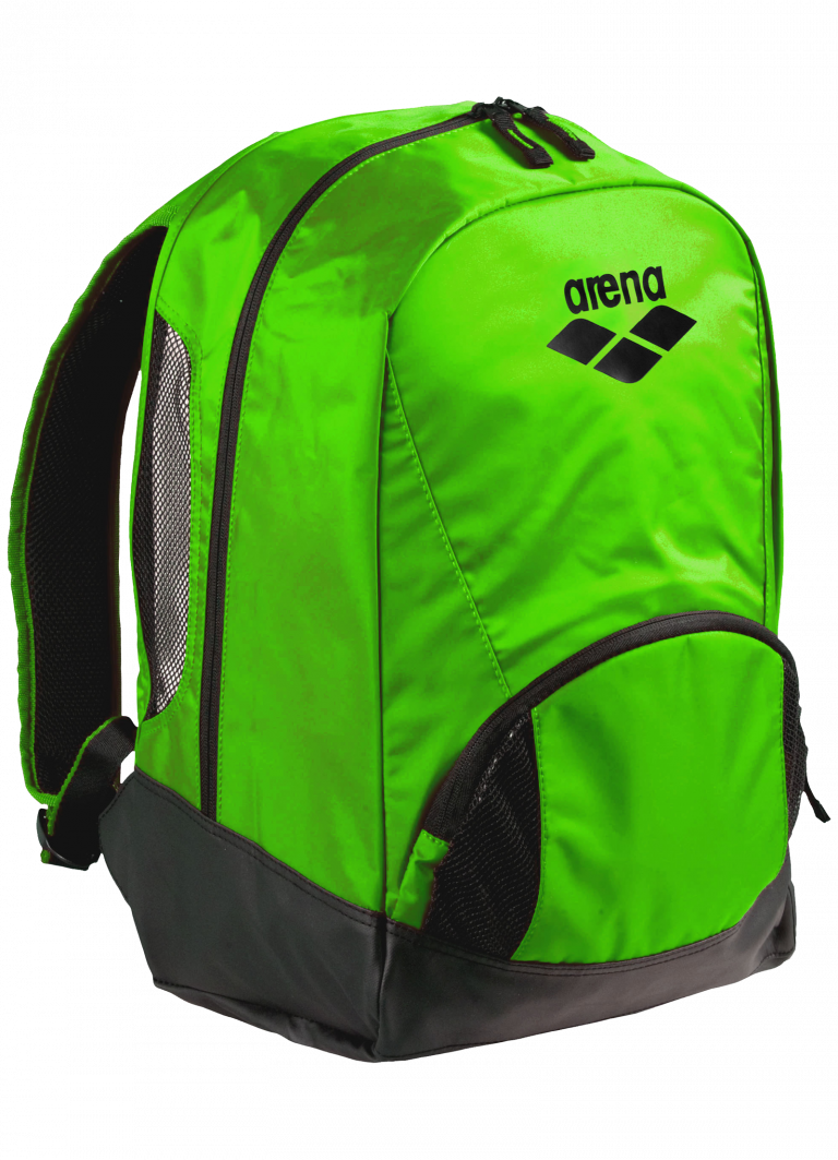 Bright Green Arena Backpack PNG