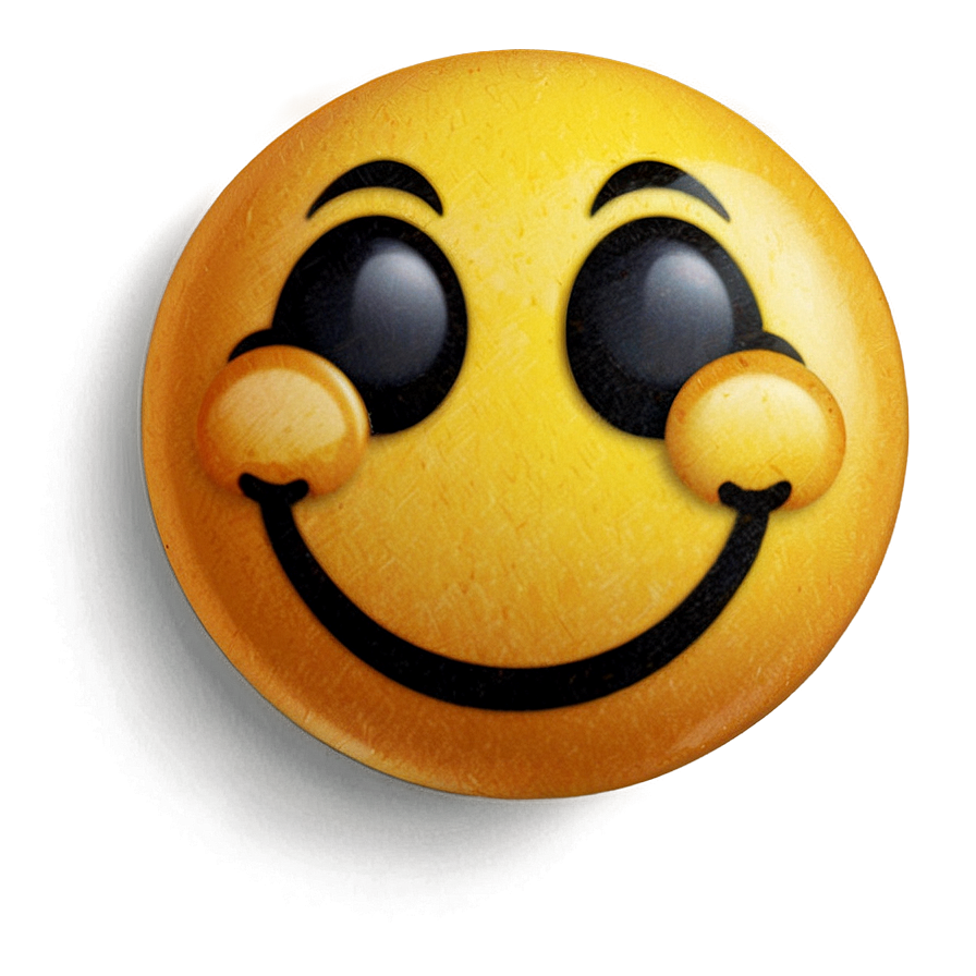 Bright Grin Emoji Png 06242024 PNG