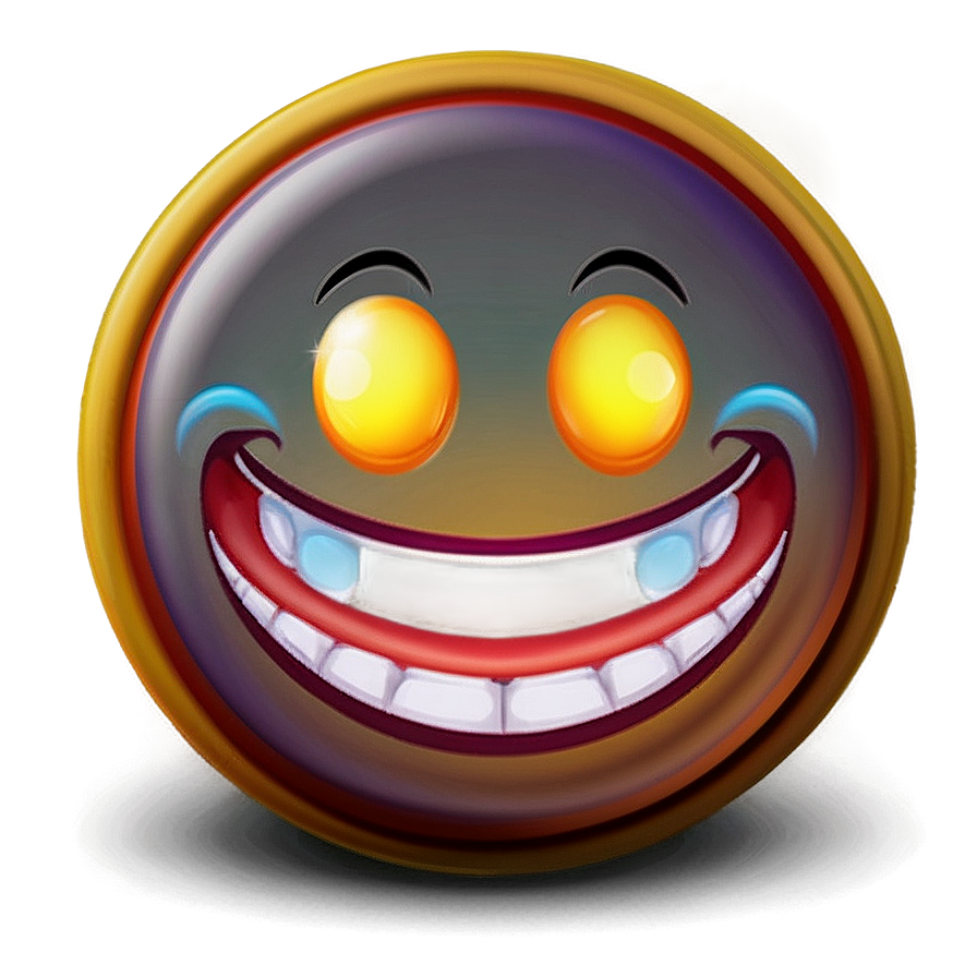 Bright Laugh Emoji Png Auk86 PNG
