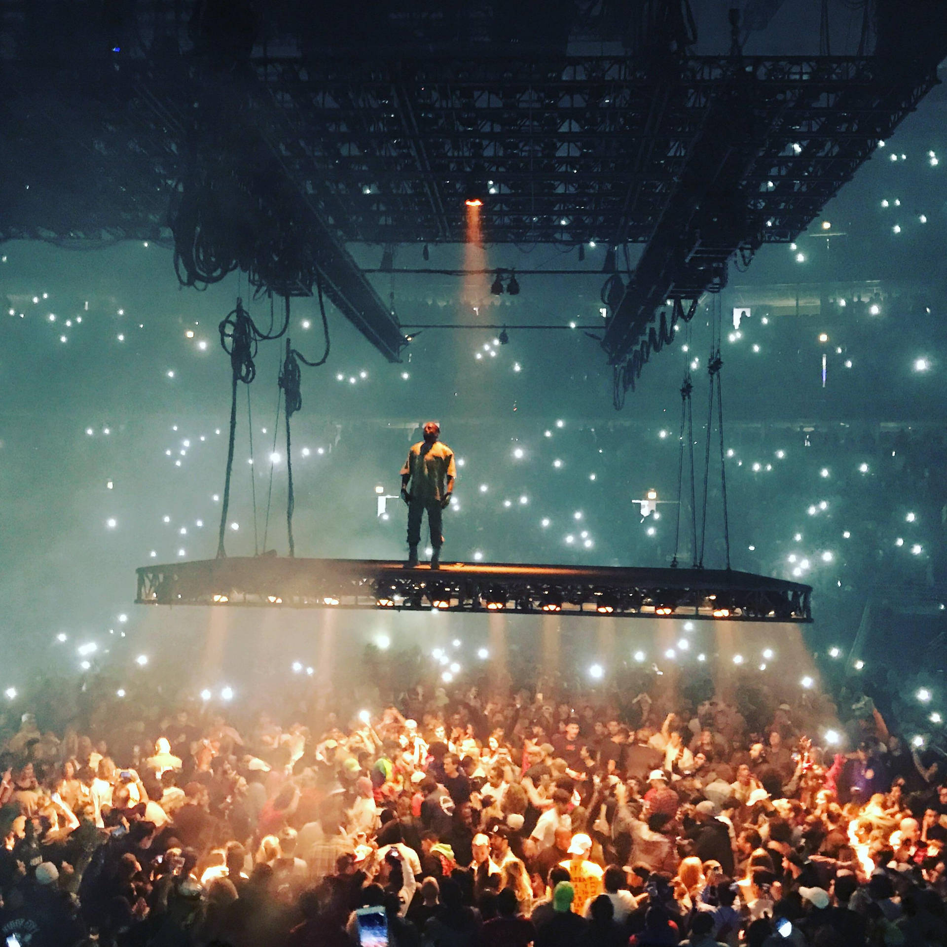 Bright Lights Kanye West Saint Pablo Background