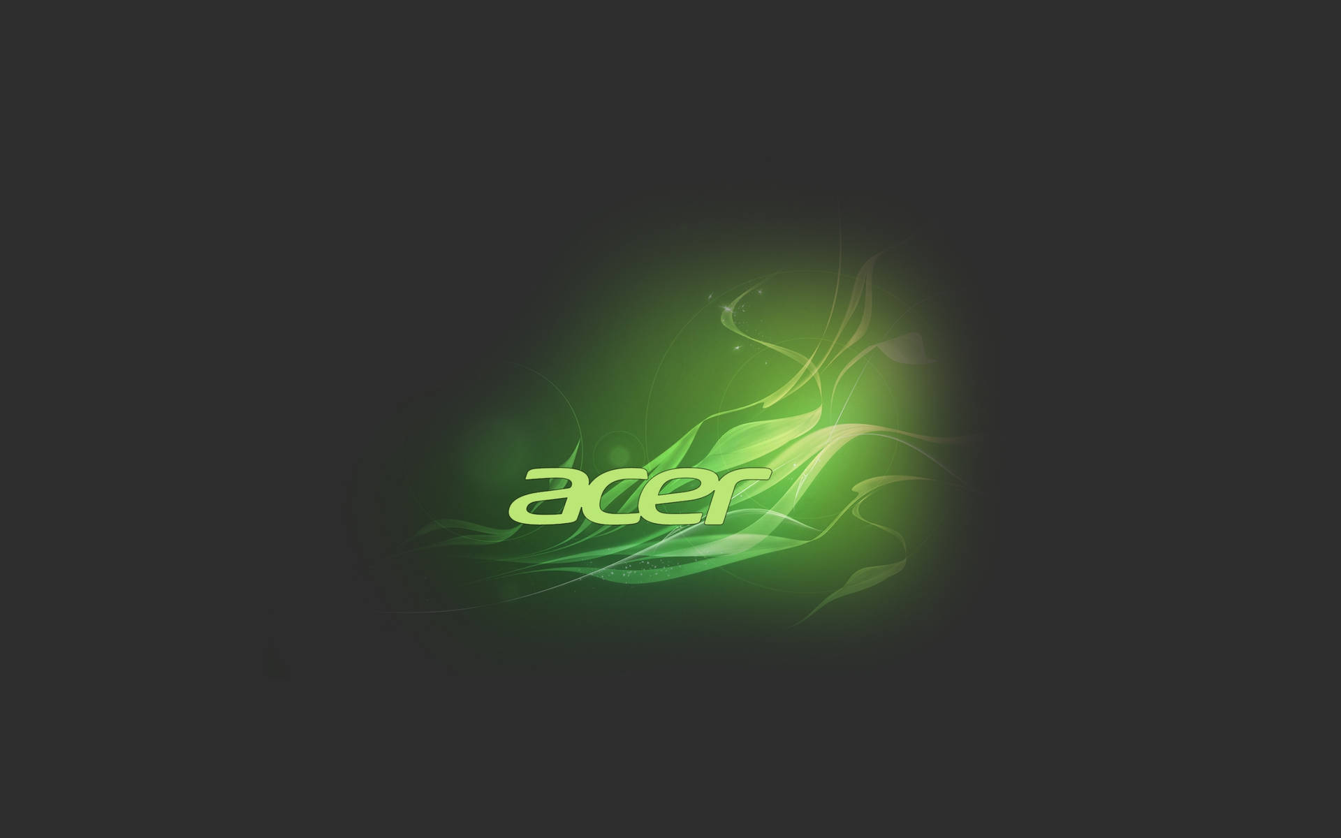 Bright Lime Green Acer Logo Picture