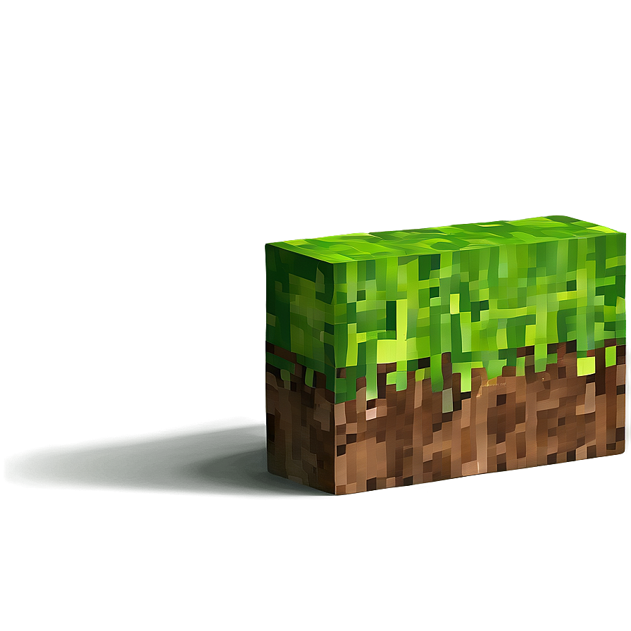 Bright Minecraft Grass Block Png Cgx PNG