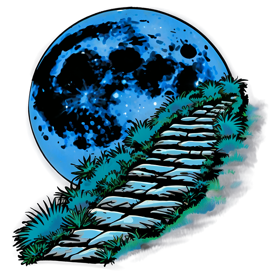 Bright Moonlight Path Png 86 PNG