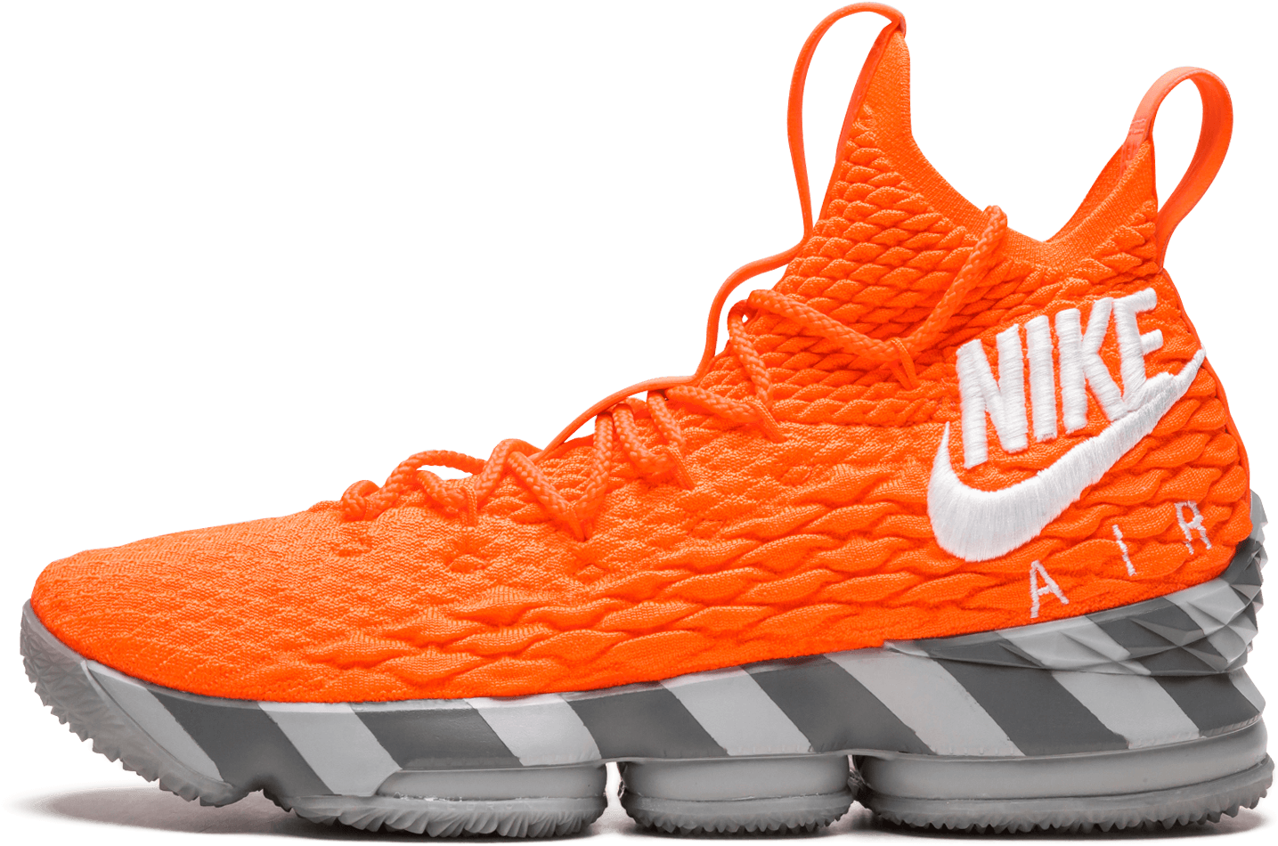 Bright Orange Nike Air Sneaker PNG