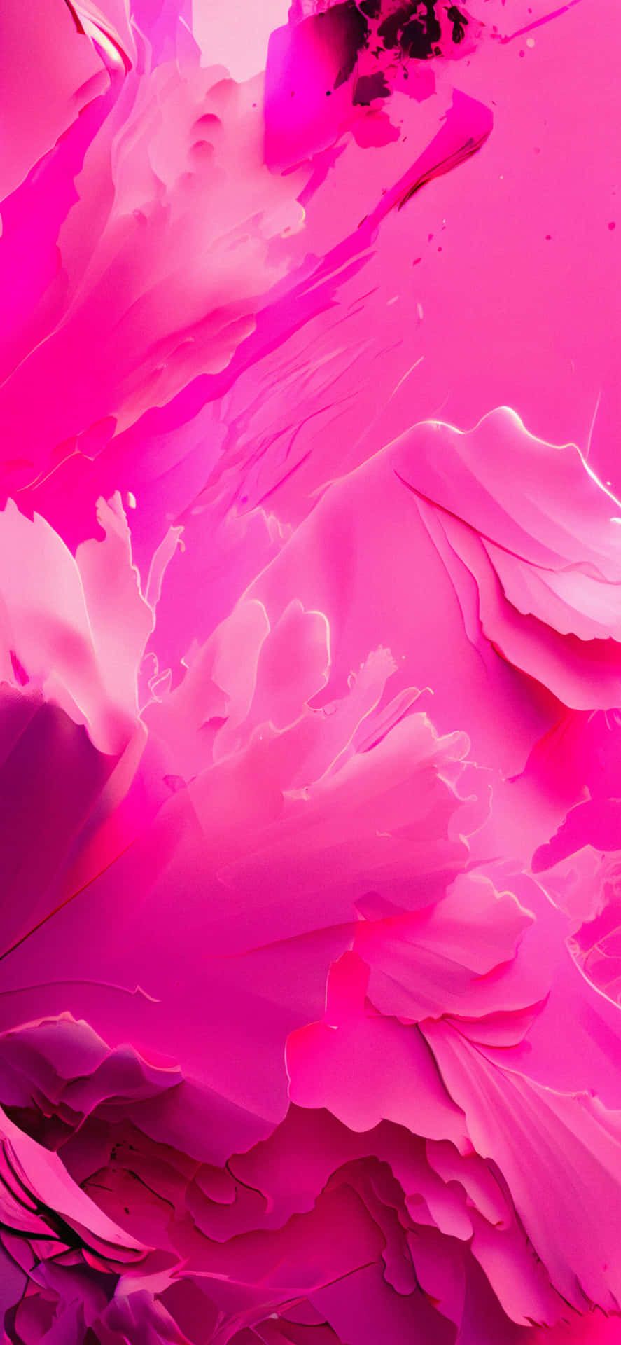 A captivating bright pink background