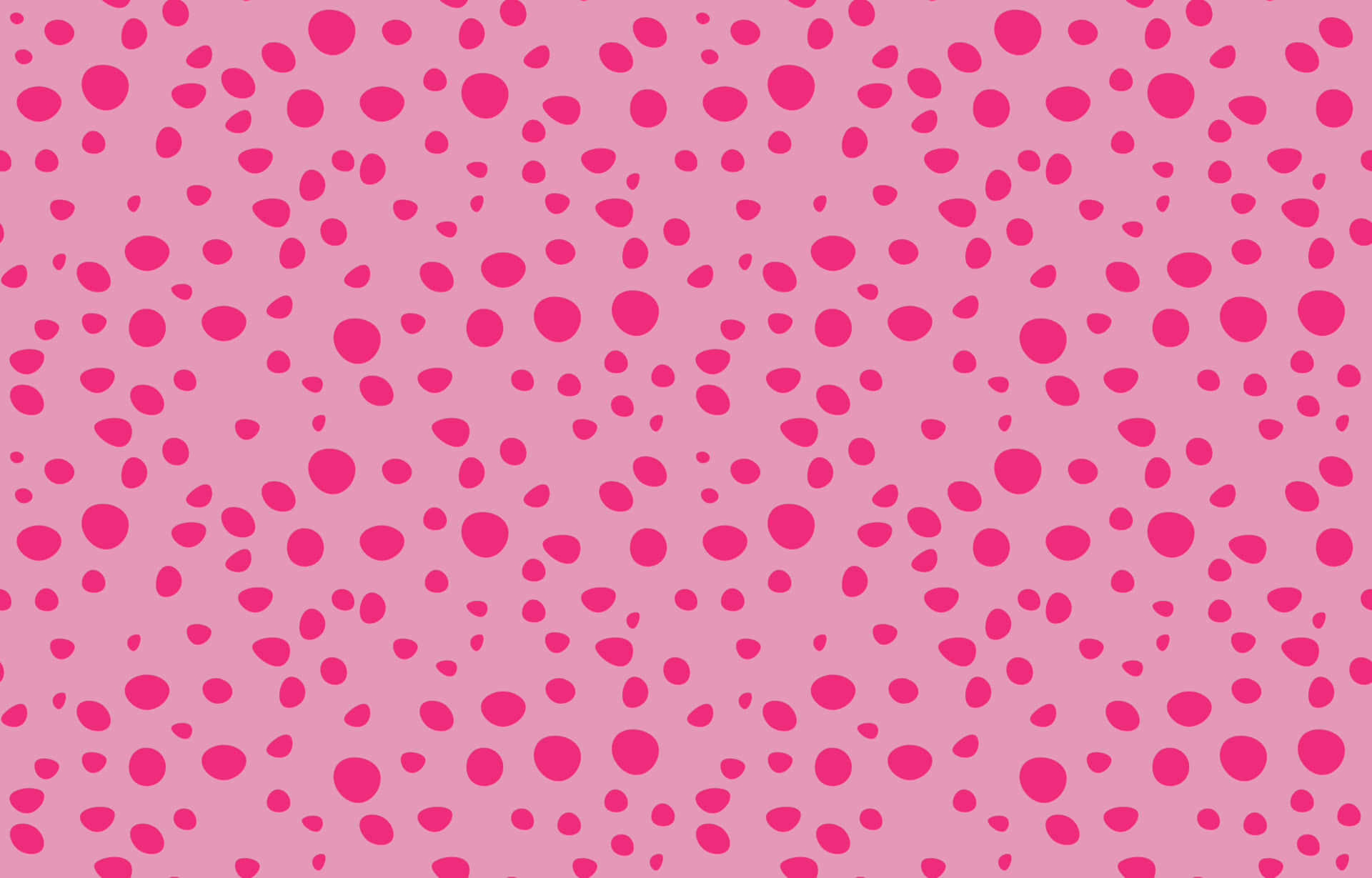 Pink Polka Dots Pattern Fabric By Sassy_stuff On Spoonflower - Custom Fabric