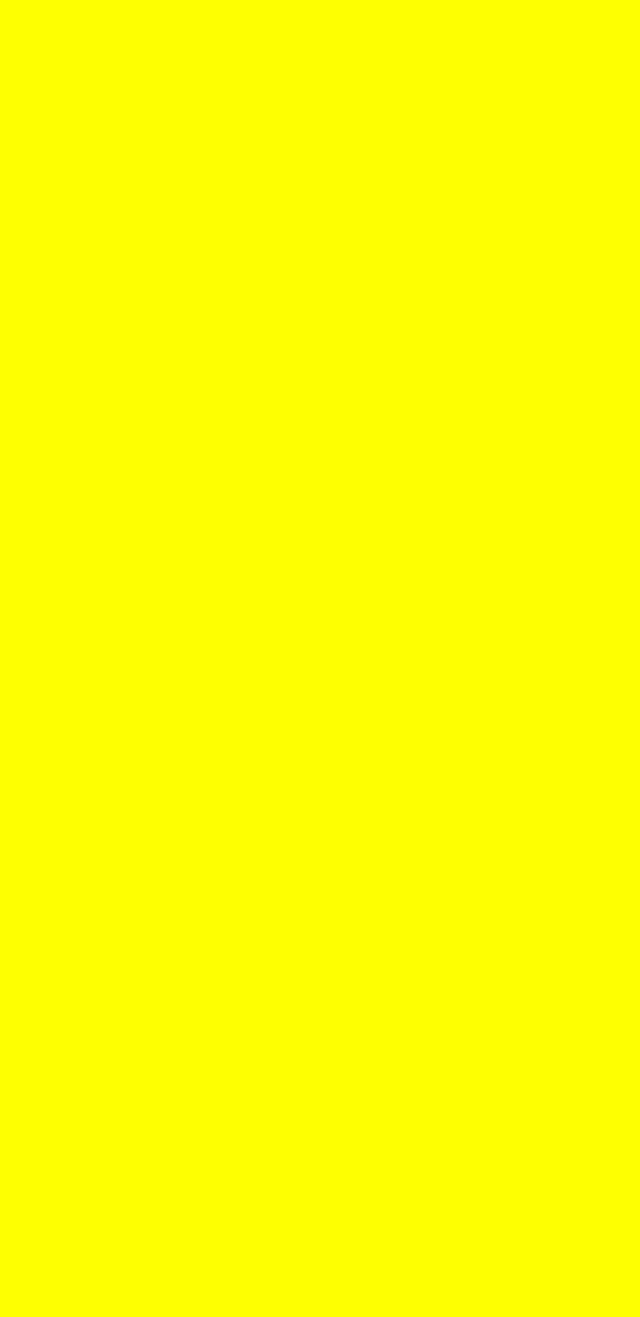 Bright Plain Yellow Lemon Phone