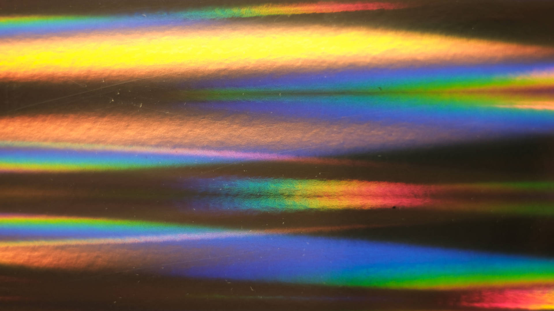 Bright Rainbow Holographic Light Wallpaper