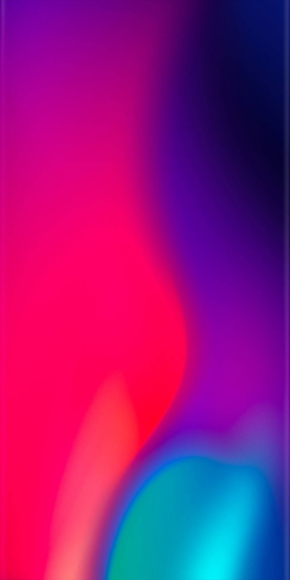 Bright Red And Blue Neon Wallpaper