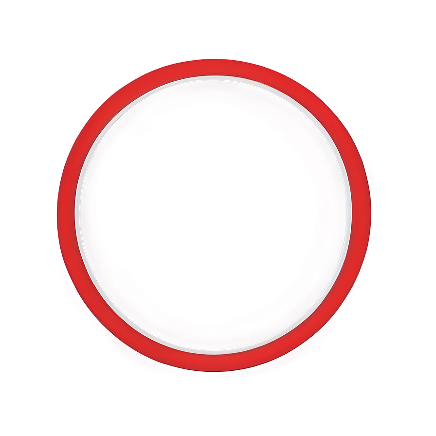 Bright Red Circle Graphic Png 99 PNG