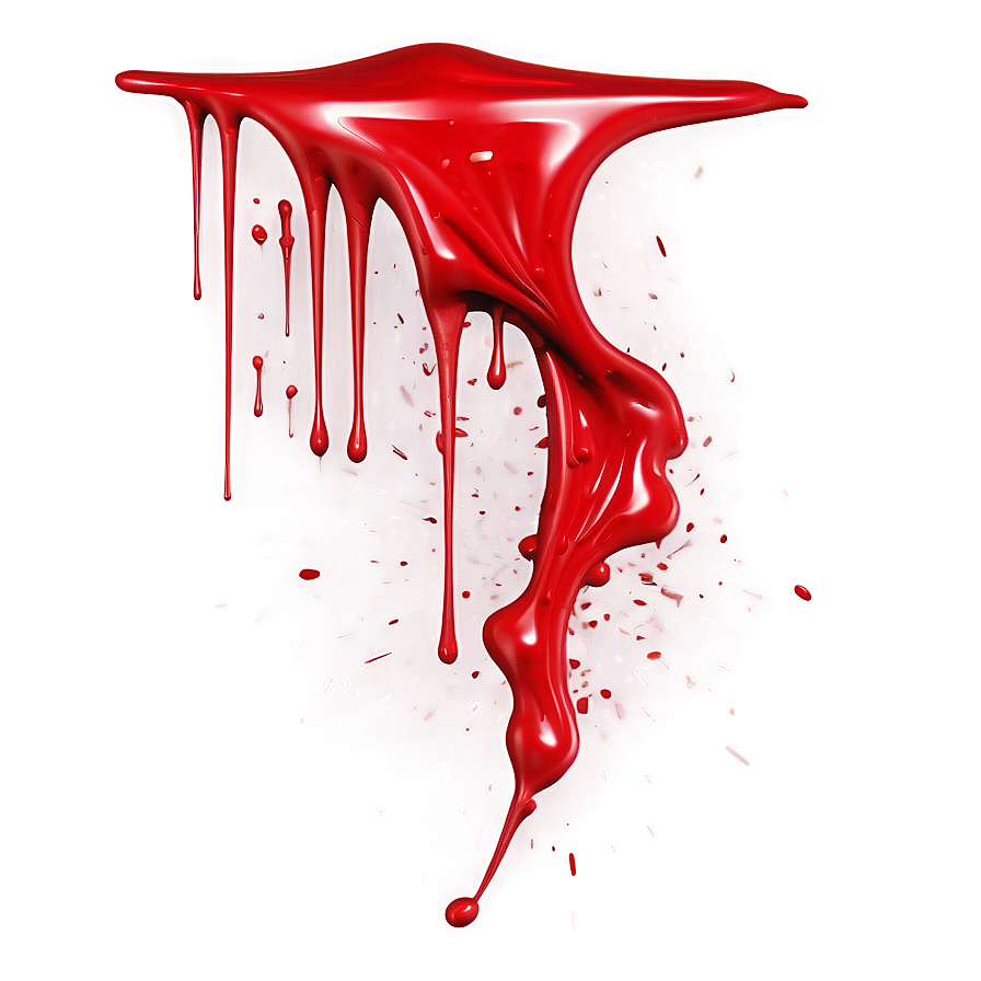 Bright Red Splatter Effect Png Lqq73 PNG