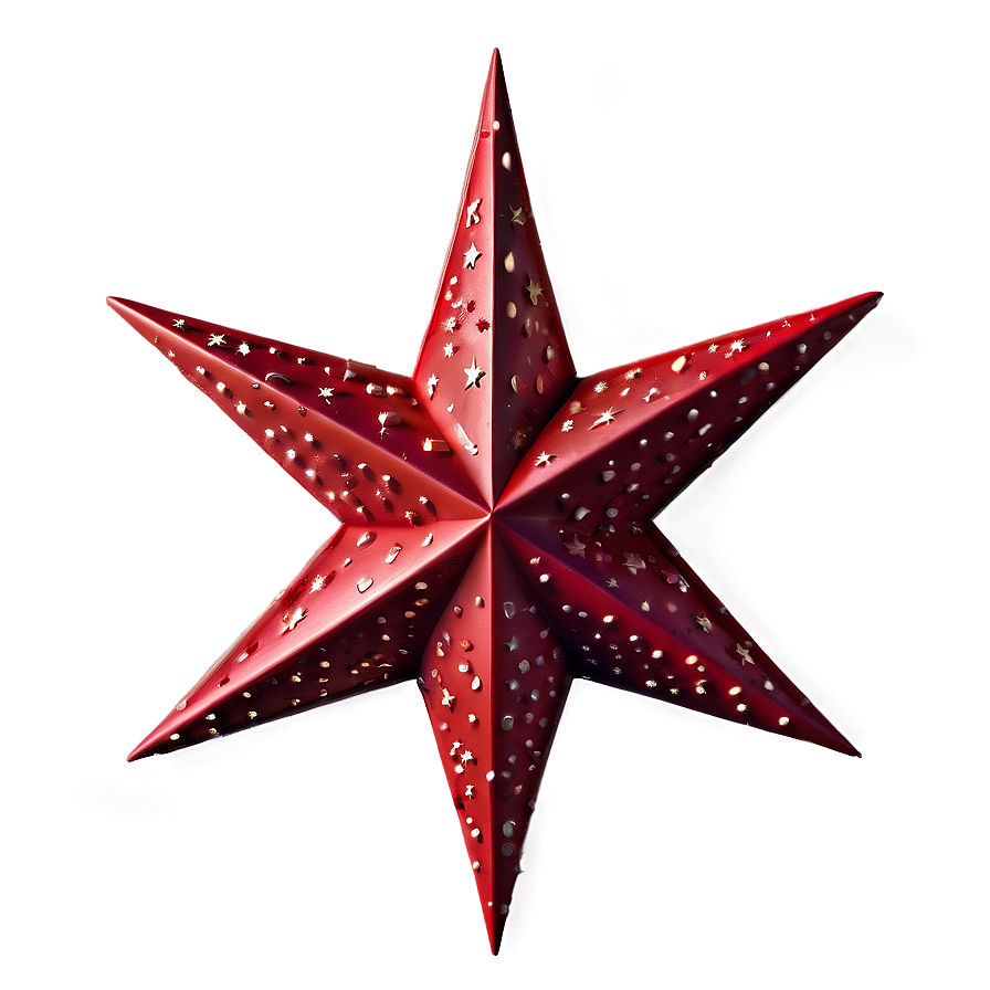 Bright Red Star Png Fun PNG