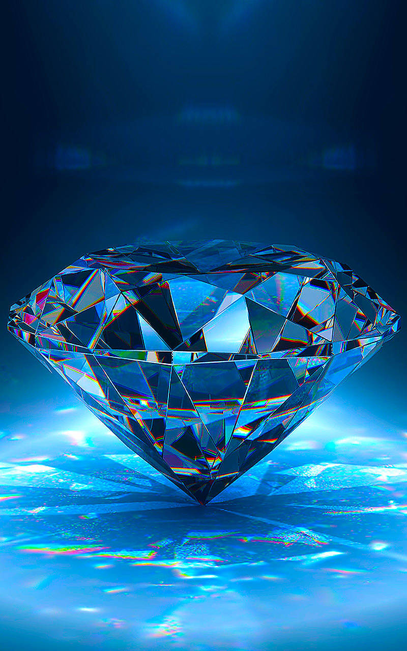 Bright Sparkling Diamond Live Picture