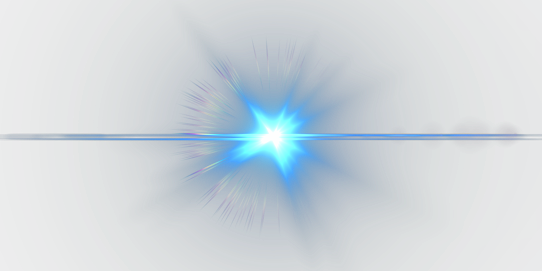 Bright Starburst Effect PNG