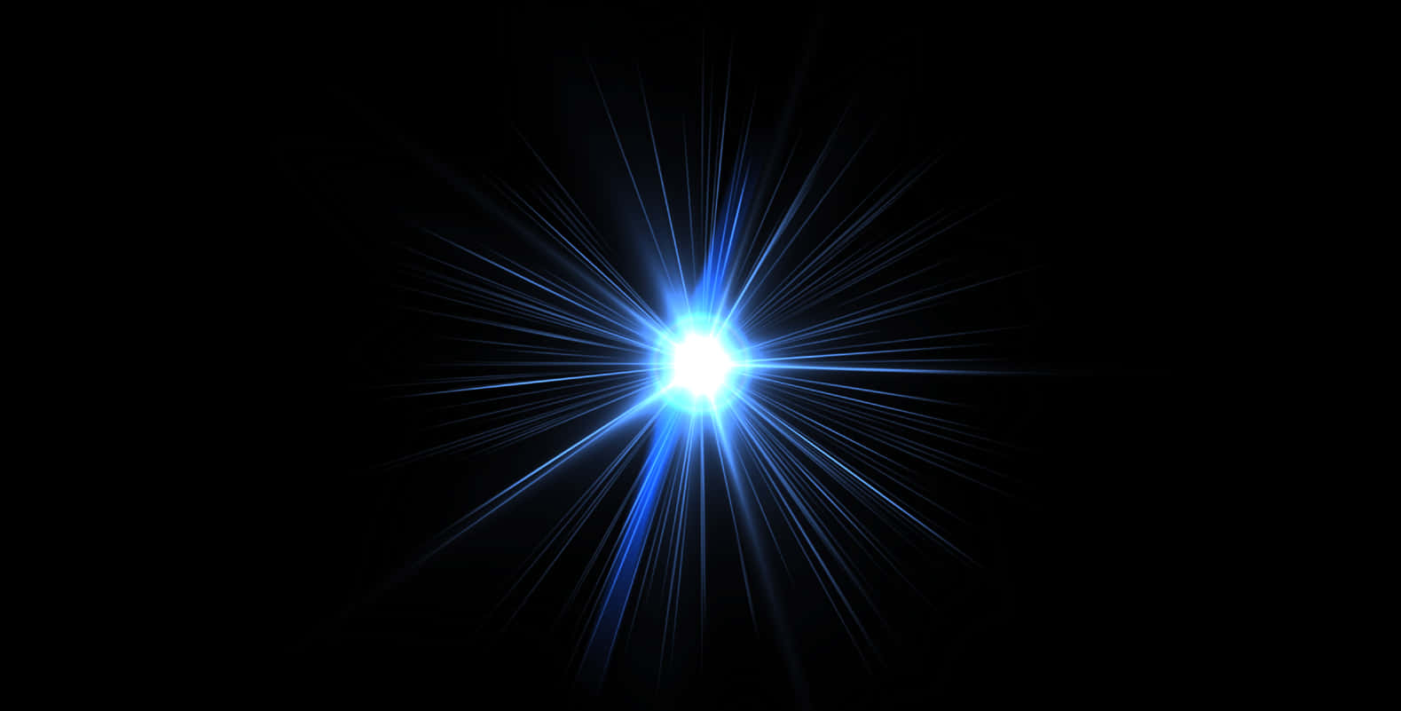 Bright Starburst Light Effect PNG