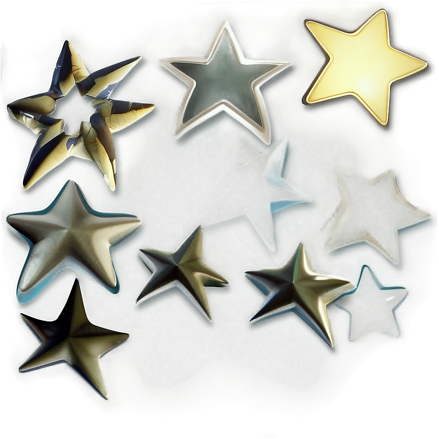 Bright Stars Transparent Png 05252024 PNG