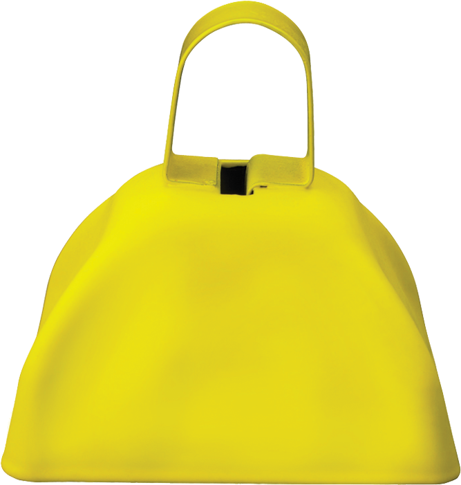 Bright Yellow Designer Handbag PNG
