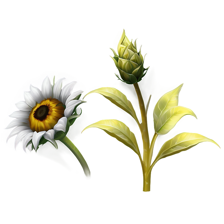 Bright Yellow Sunflower Png Exq PNG