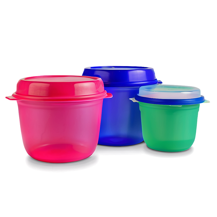 Brightly Colored Tupperware Png Plh10 PNG