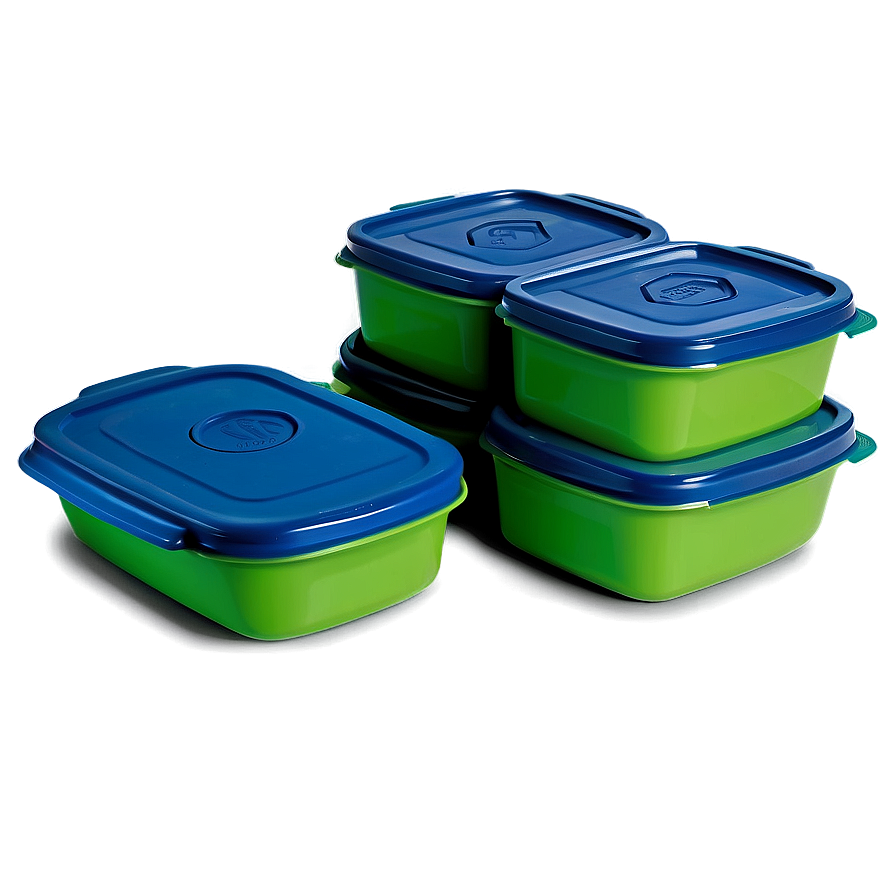 Brightly Colored Tupperware Png Rig PNG