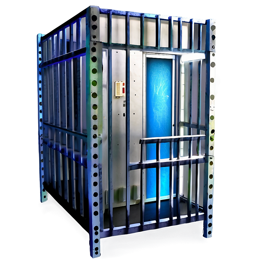 Brightly Lit Prison Cell Png 50 PNG