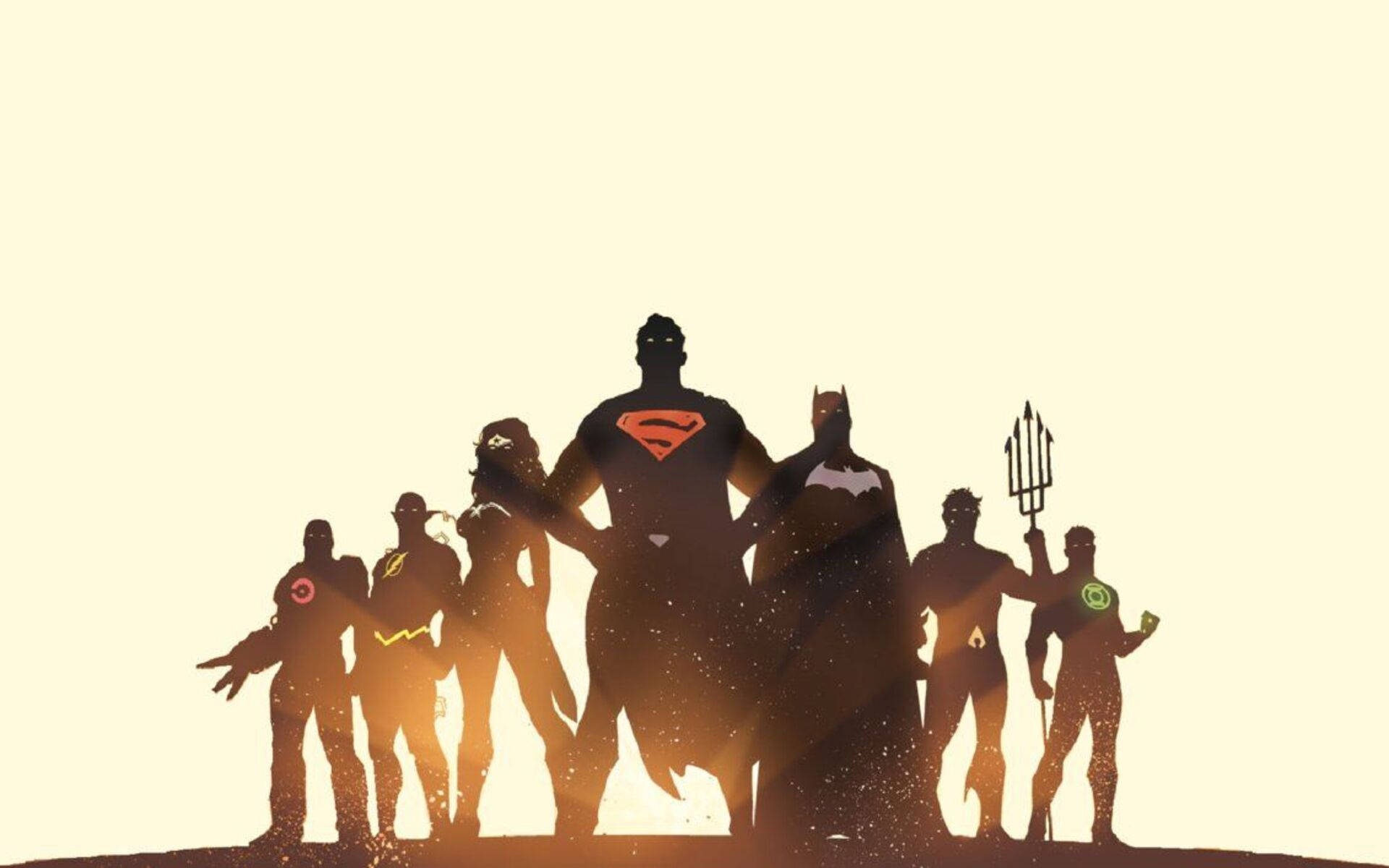 Brightness In Silhouette Justice League