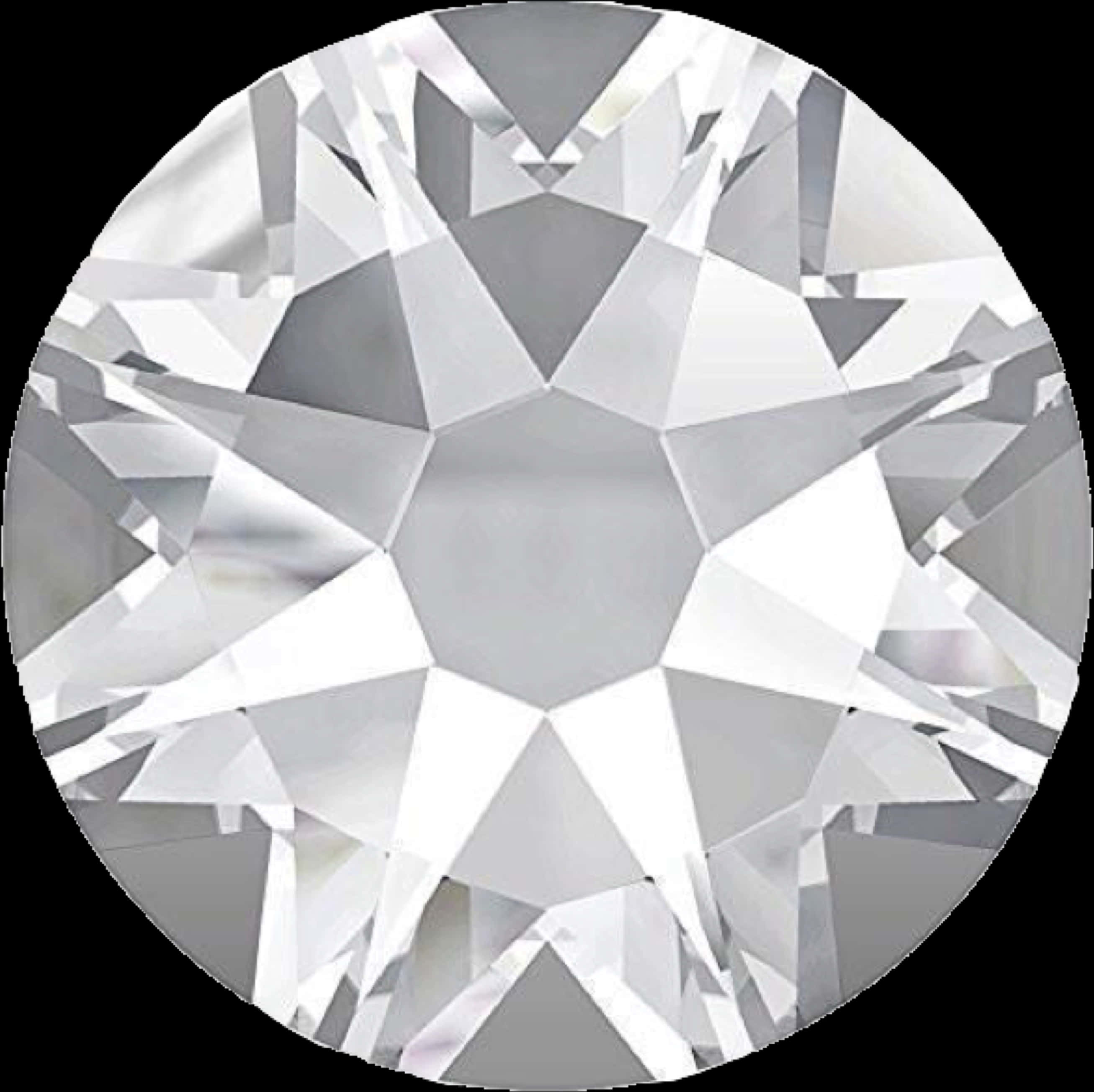 Brilliant Cut Diamond Closeup PNG