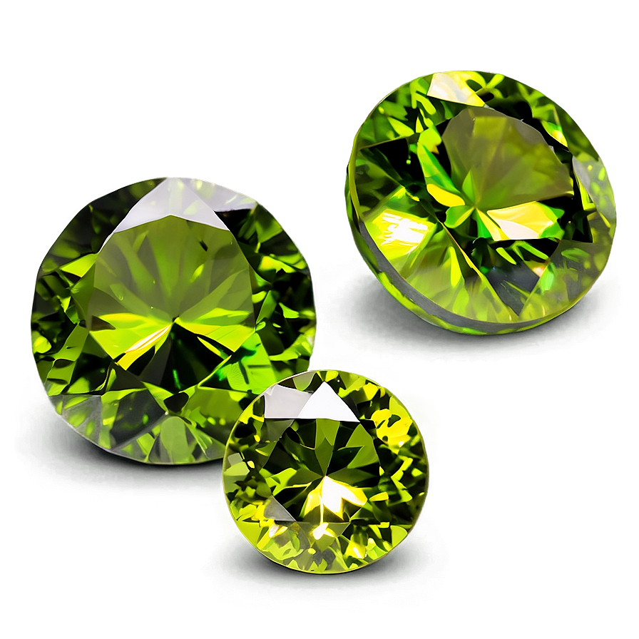 Brilliant Cut Peridot Png Bfj PNG