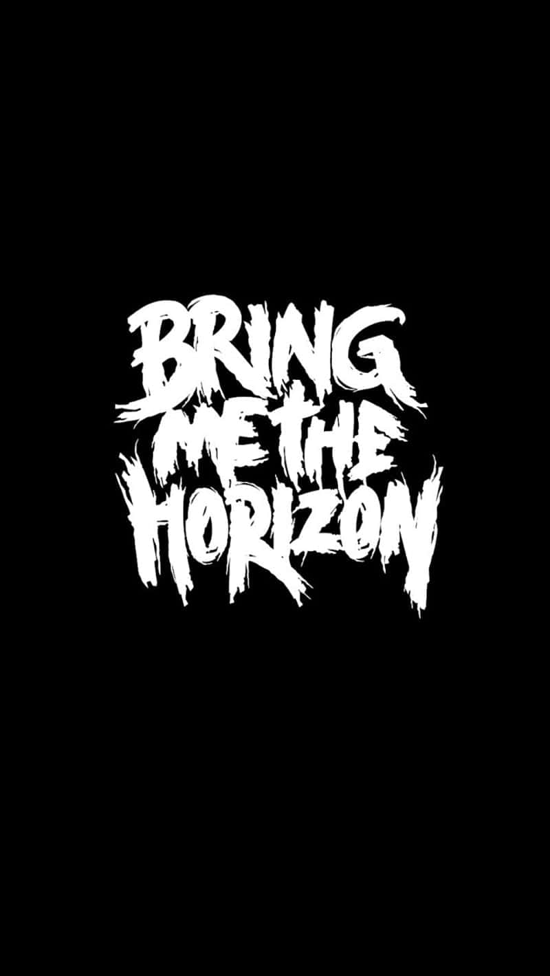 Bring Me The Horizon Logo Black Background Wallpaper