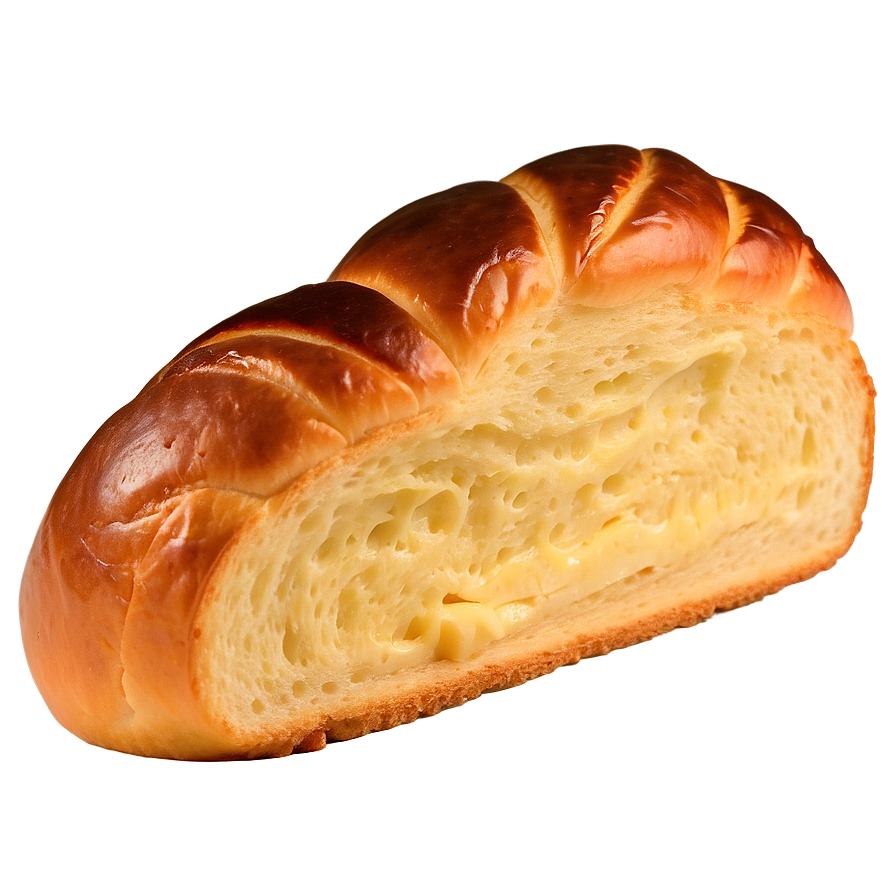 Brioche Bread Slice Png 06132024 PNG