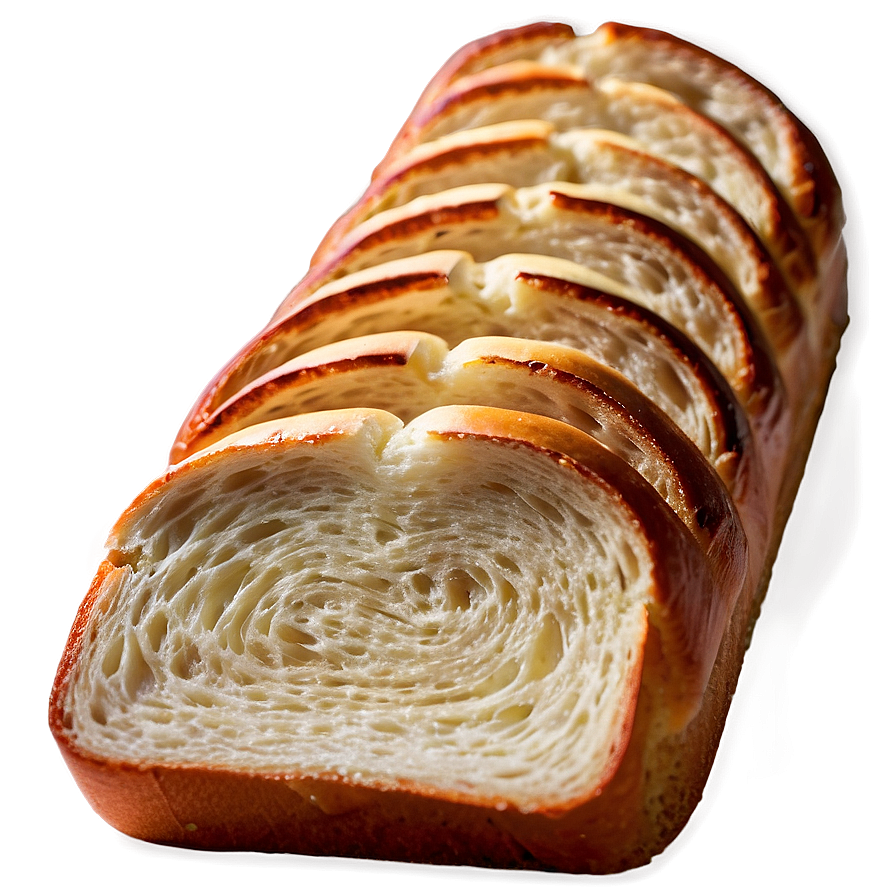 Brioche Bread Slice Png 06132024 PNG