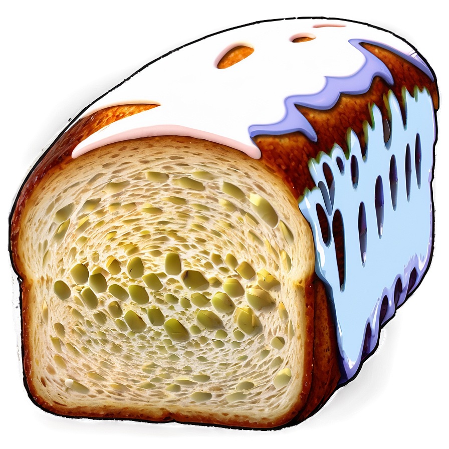 Brioche Bread Slice Png 94 PNG