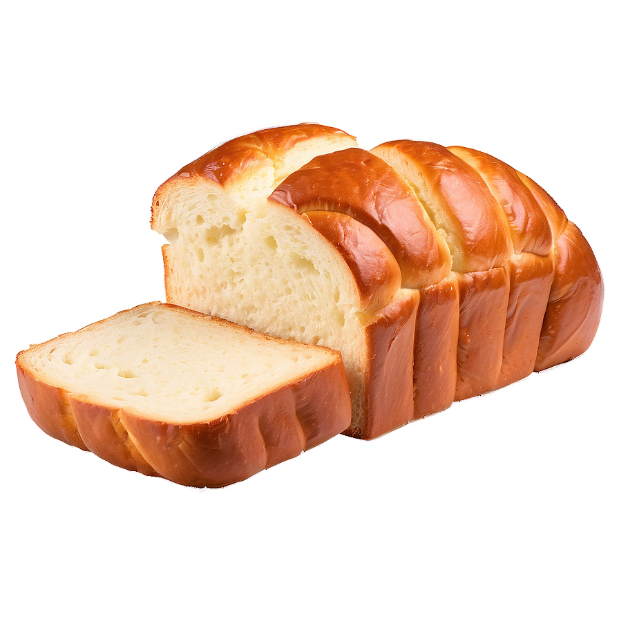 Brioche Bread Slice Png Kom40 PNG