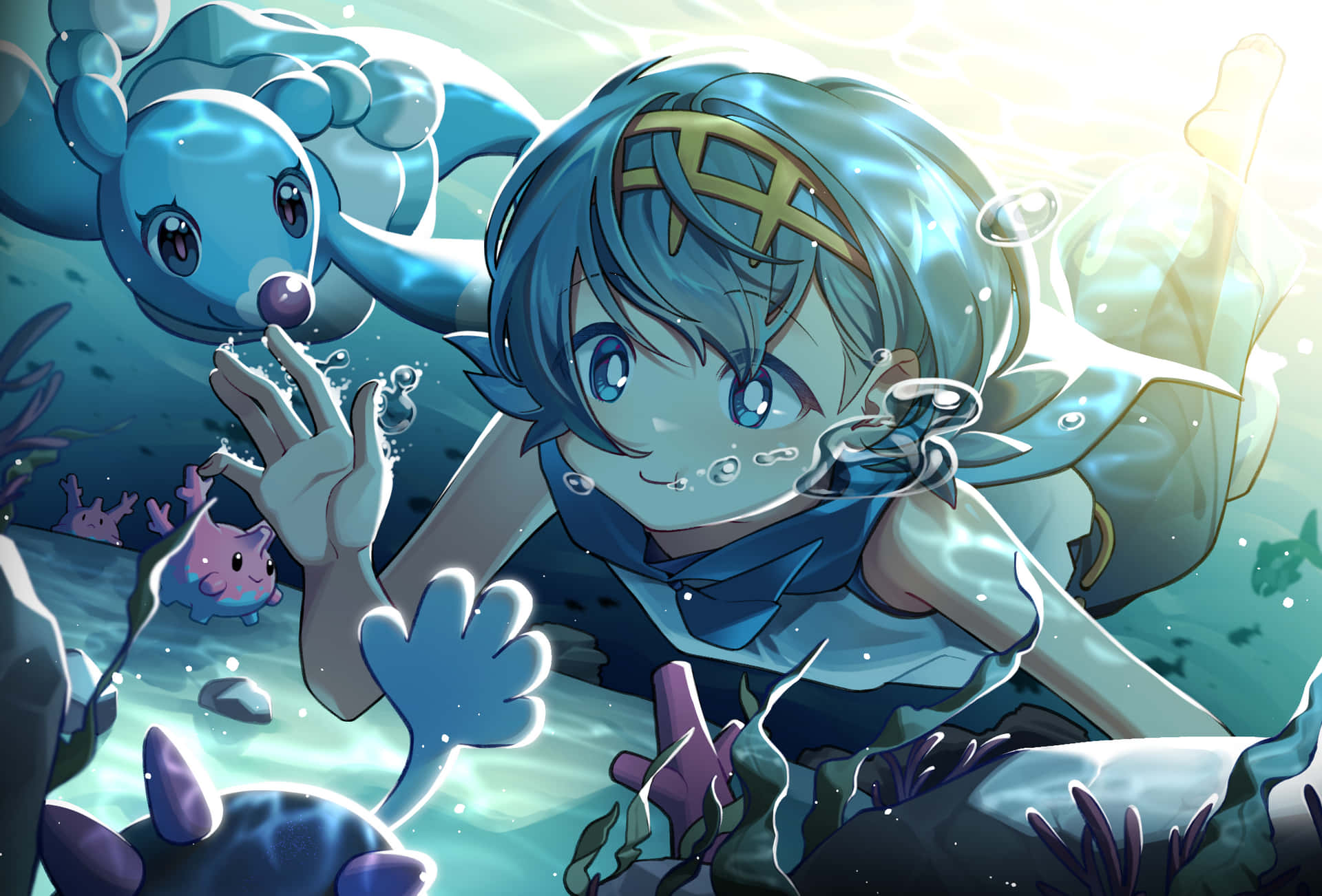 Download Sisterly Bond - Brionne and Lana Underwater Wallpaper ...