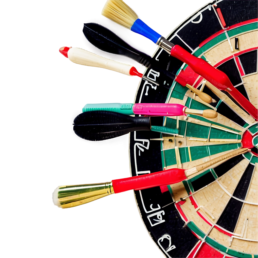 Bristle Dartboard Closeup Png Kty PNG