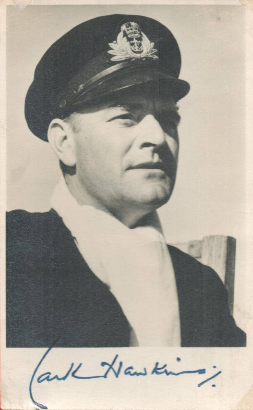 British Actor Jack Hawkins Old Photograph Wallpaper