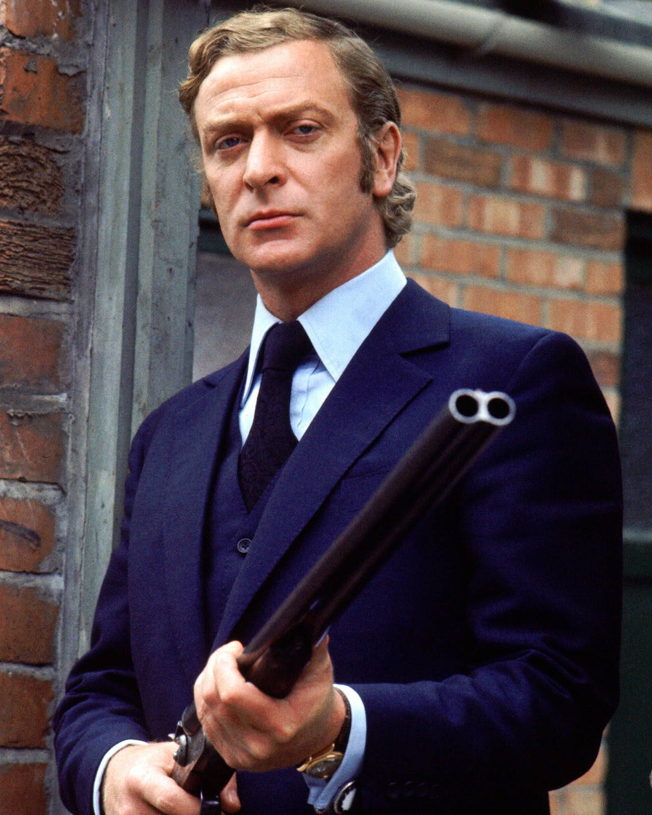 Iconic Shot of Renowned British Actor, Sir Michael Caine Wallpaper