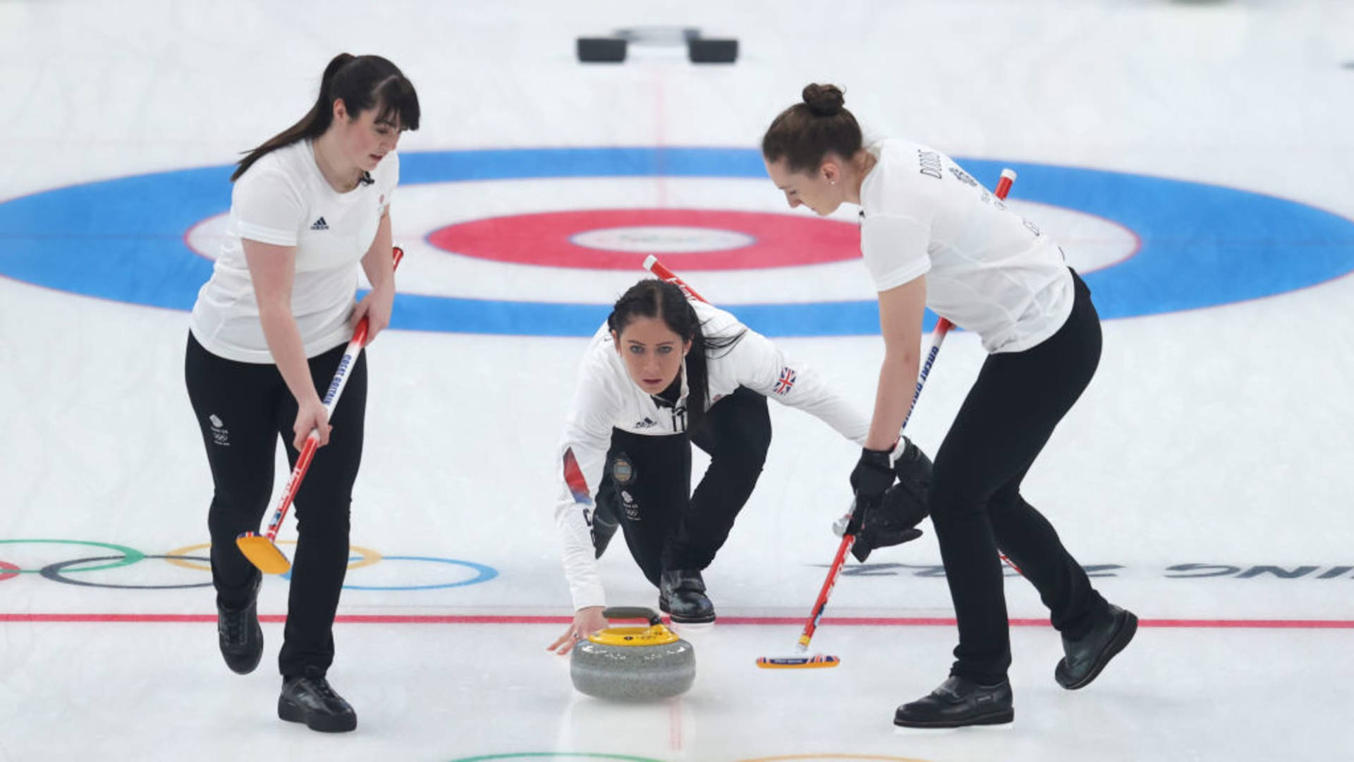 Equipode Curling Británico Fondo de pantalla