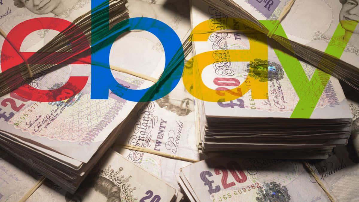 British Pounds With Ebay Uk Logo Wallpaper