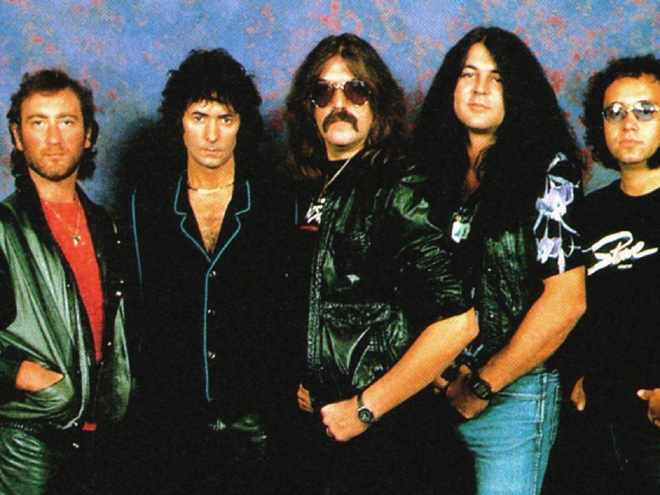 British Rock And Roll Band Deep Purple 1984 Photoshoot Wallpaper