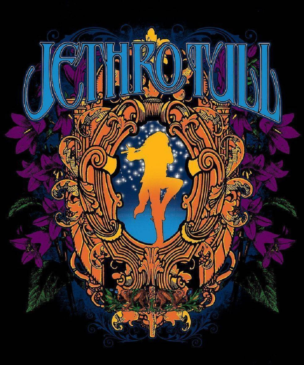 British Rock Band Jethro Tull Logo Aesthetic Digital Art Wallpaper