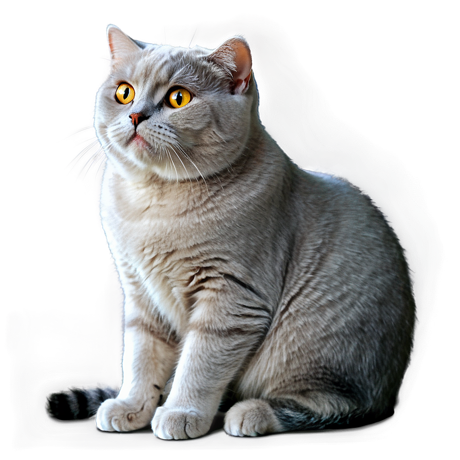 British Shorthair Cat Png 05252024 PNG