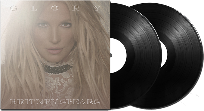 Britney Spears Glory Album Vinyl PNG