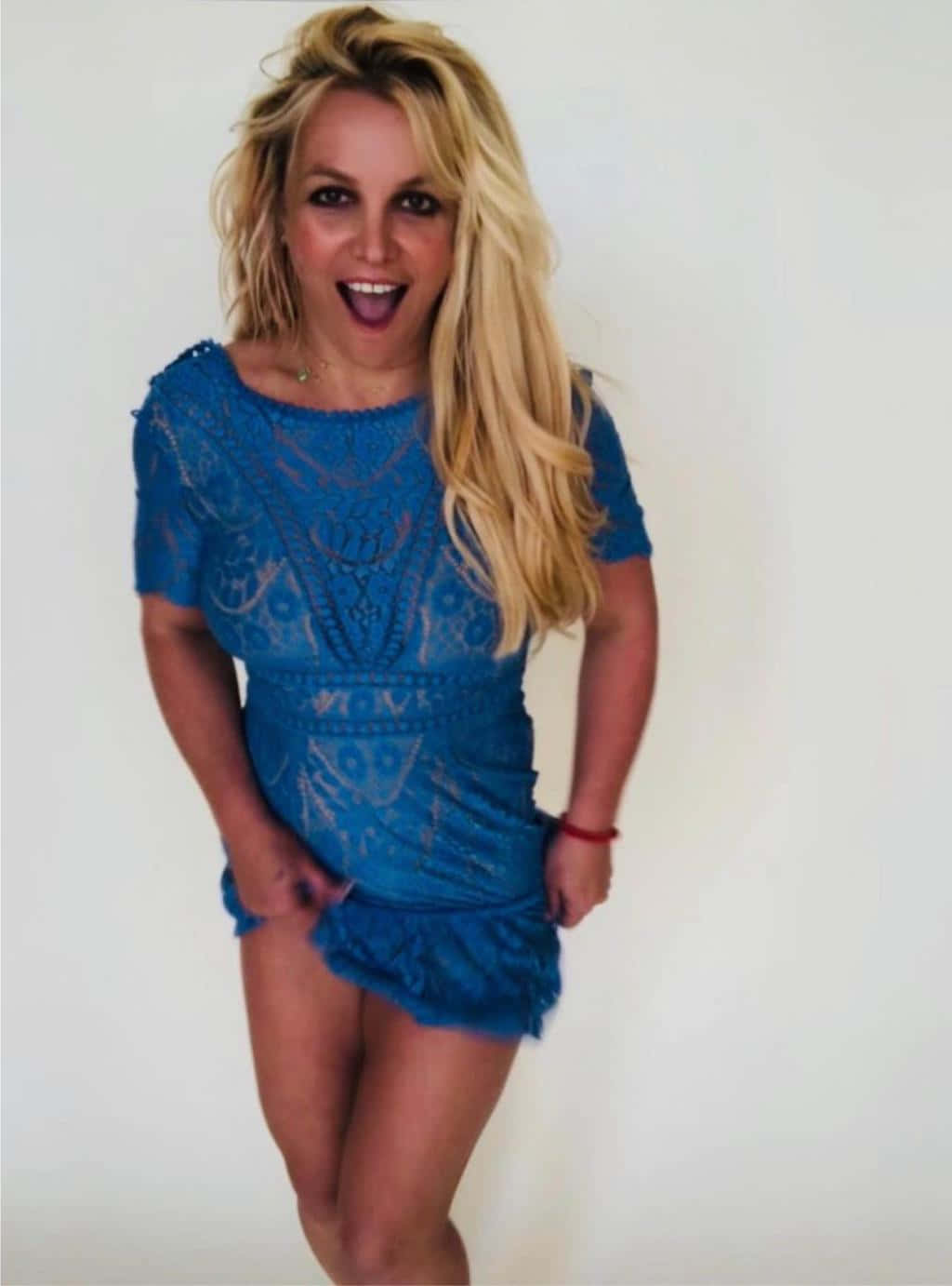 Lacantante Britney Spears Si Esibisce Sul Palco