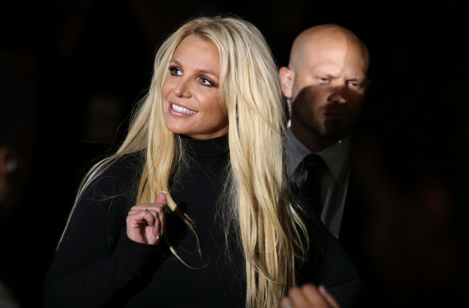 Lapop Star Britney Spears Illumina Il Palco