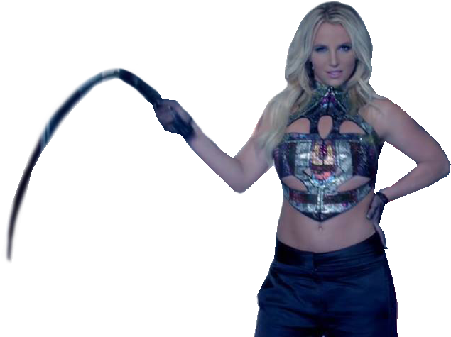 Britney_ Spears_ Holding_ Scythe PNG