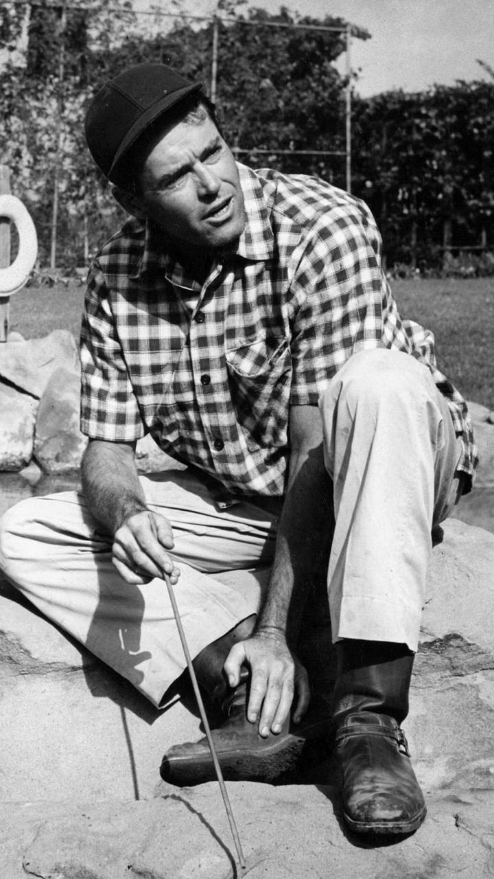 Actorde Broadway Henry Fonda Retrato En Blanco Y Negro Fondo de pantalla