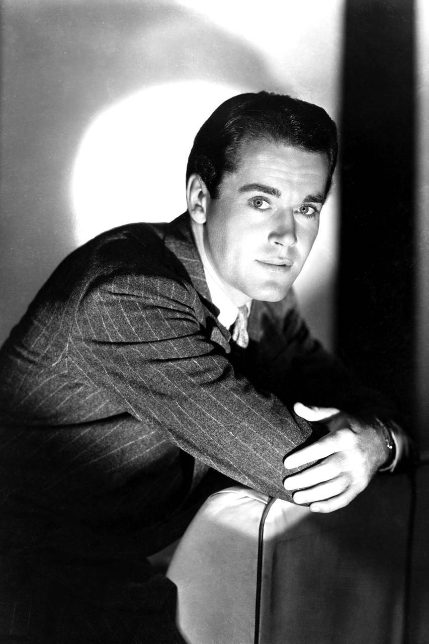 Broadwayskådespelaren Henry Fondas Studioporträtt. Wallpaper
