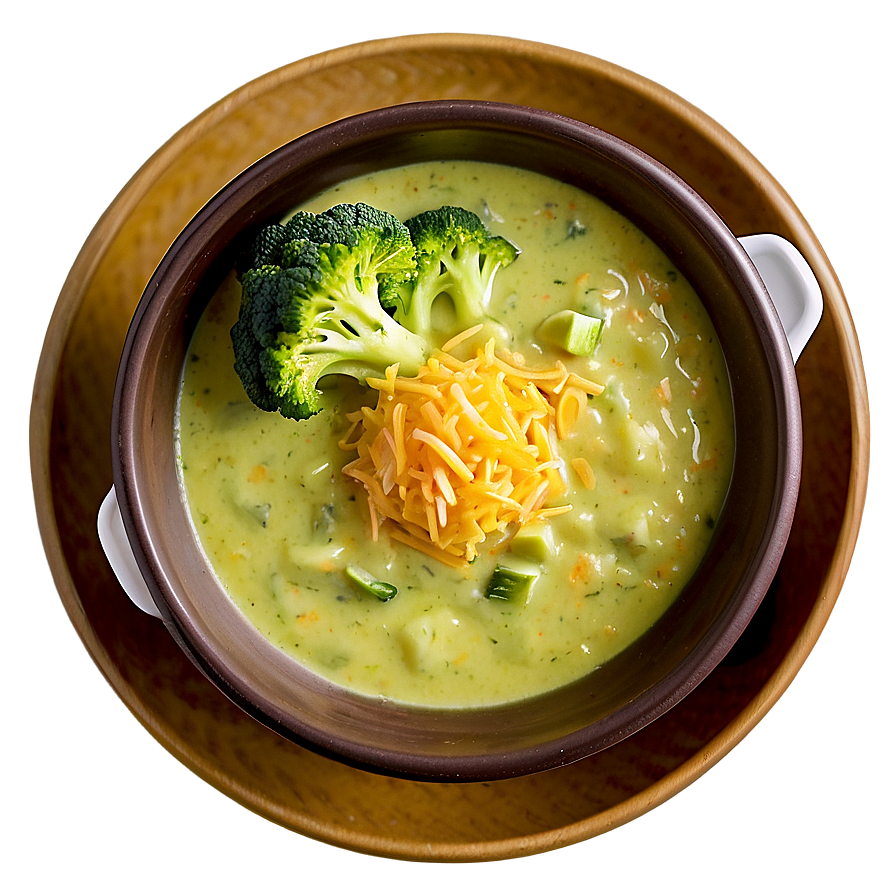 Broccoli Cheddar Soup Png 05242024 PNG